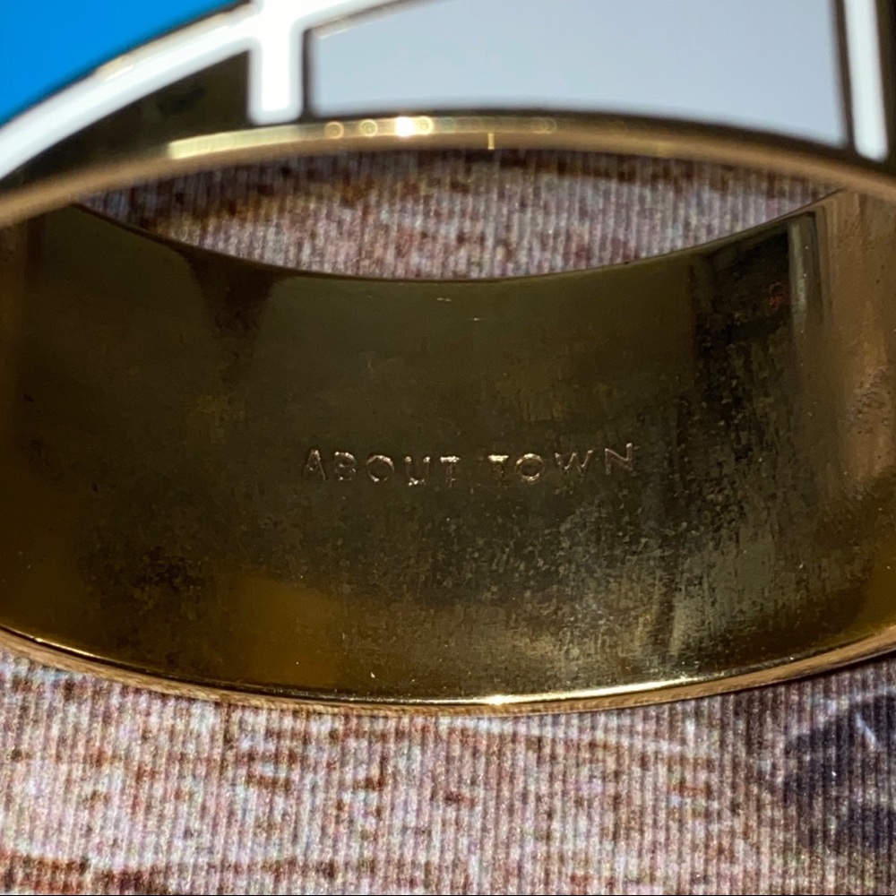 Kate Spade “About Town” Classy Colorblock Bangle - Picture 4 of 8